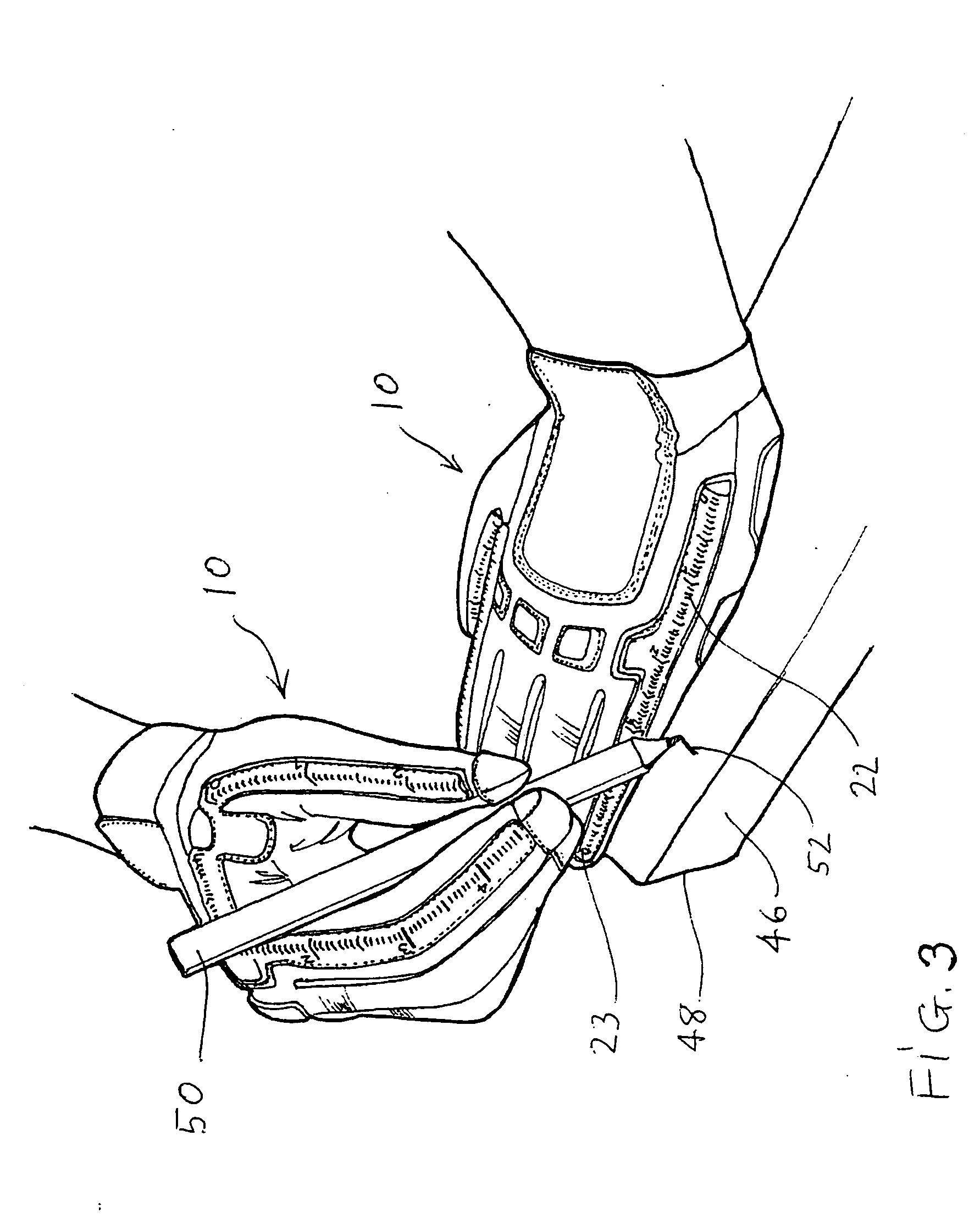 Work gloves with marking indicia