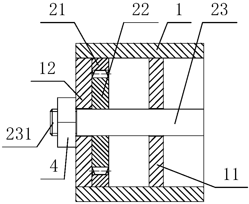 Adjusting apparatus as well as spectacles with same