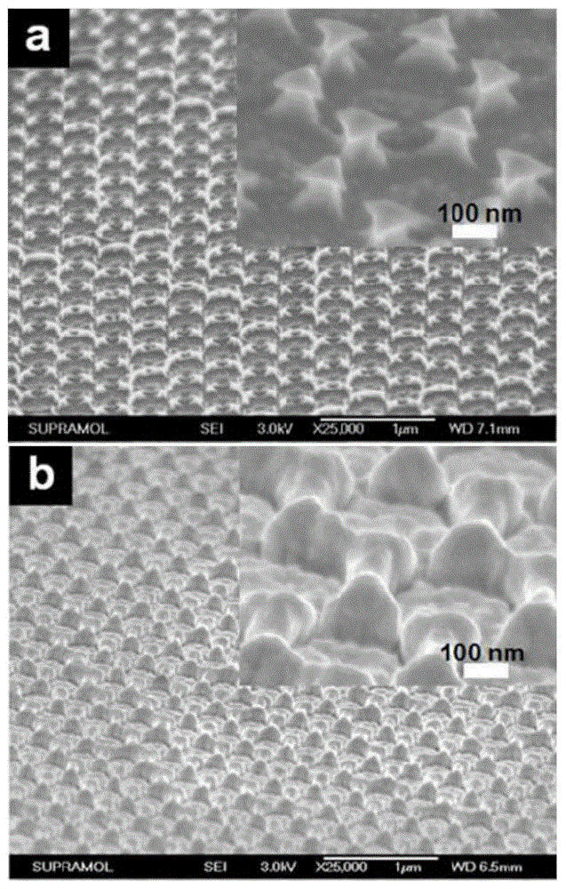 A method for preparing a highly sensitive surface-enhanced Raman scattering substrate