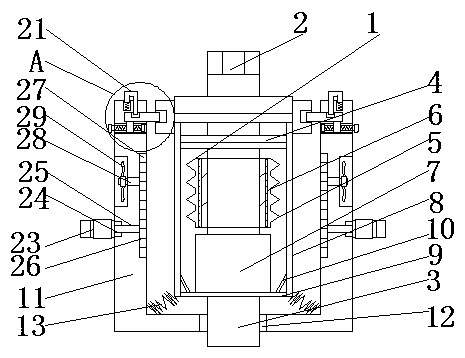 Novel vacuum switch tube convenient to connect