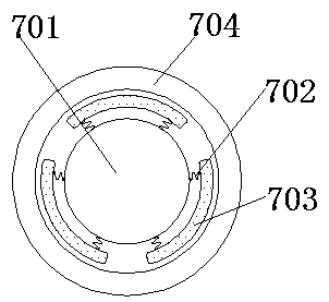 Novel vacuum switch tube convenient to connect