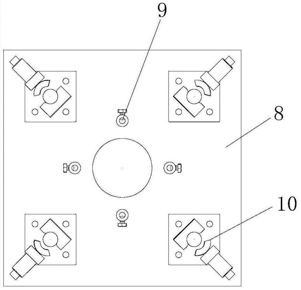 Rolling welding machine for steel bar frame, method for making steel bar frame and method for making square pile