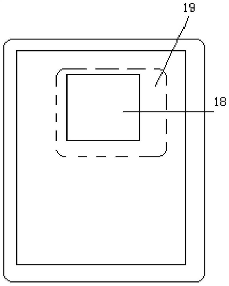 Laser distance measuring sensor with dustproof mechanism for coal bunker