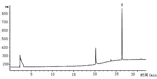 Detection method for polychlorinated naphthalene content in electronic and electrical product rubber part