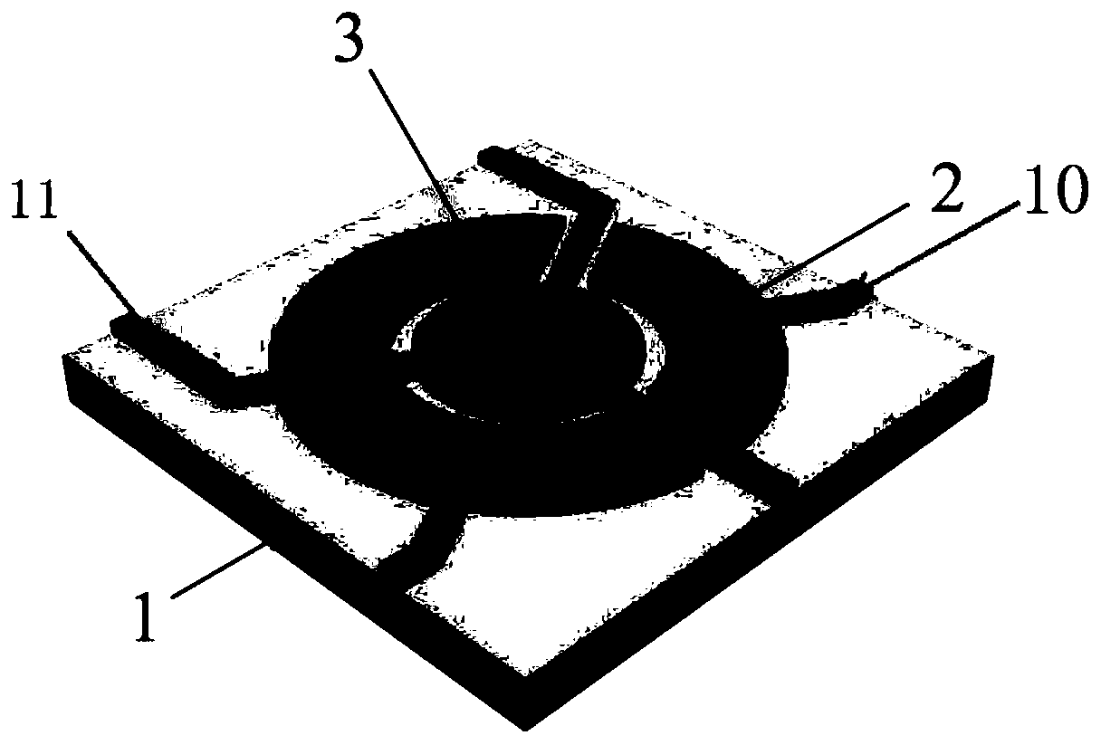 Nano cold cathode electron source with dual gate-all-around structure and manufacturing method thereof