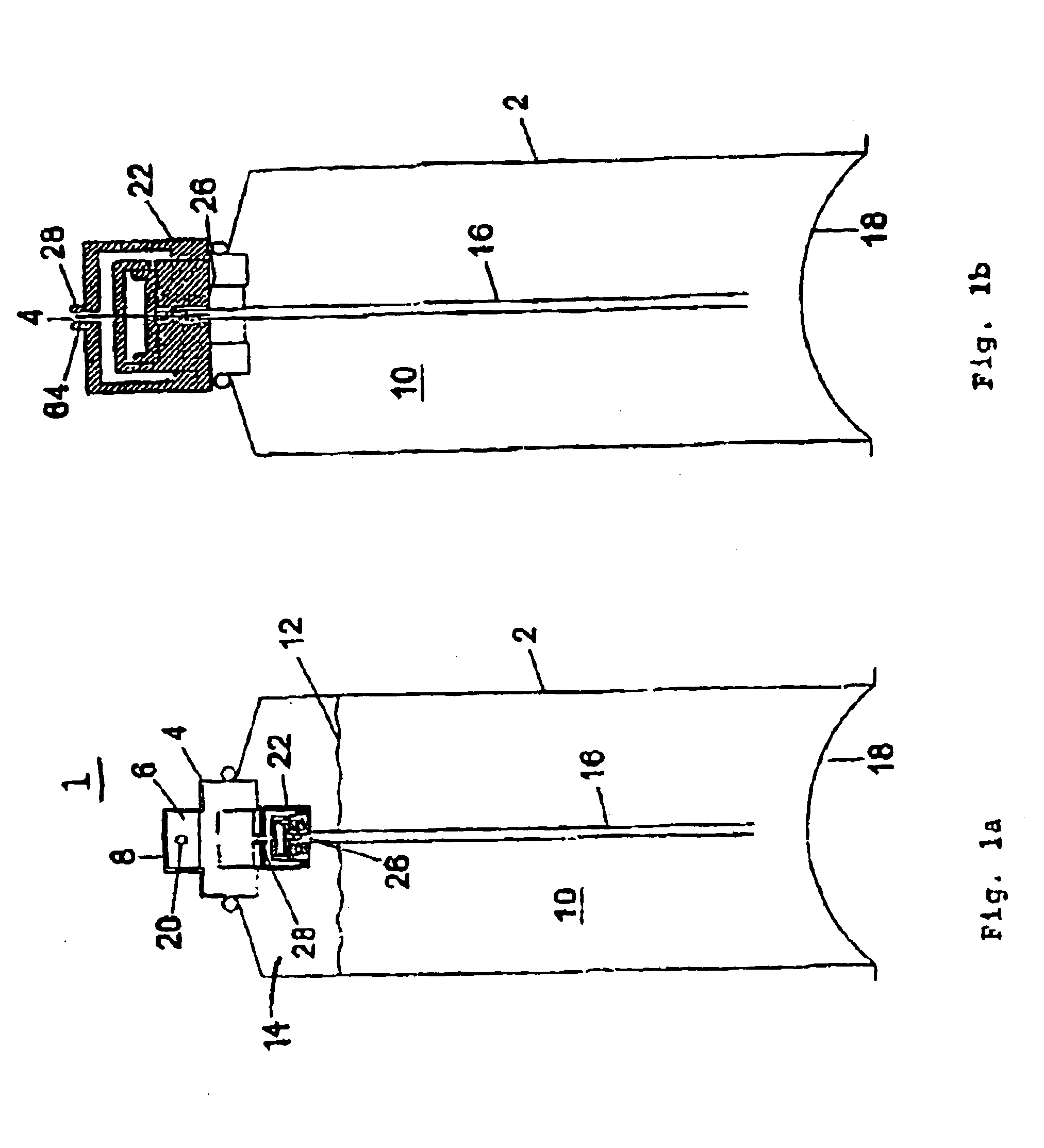 Pressurized package comprising a pressure control device