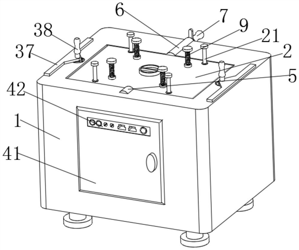 Temperature influence testing device for computer mainboard