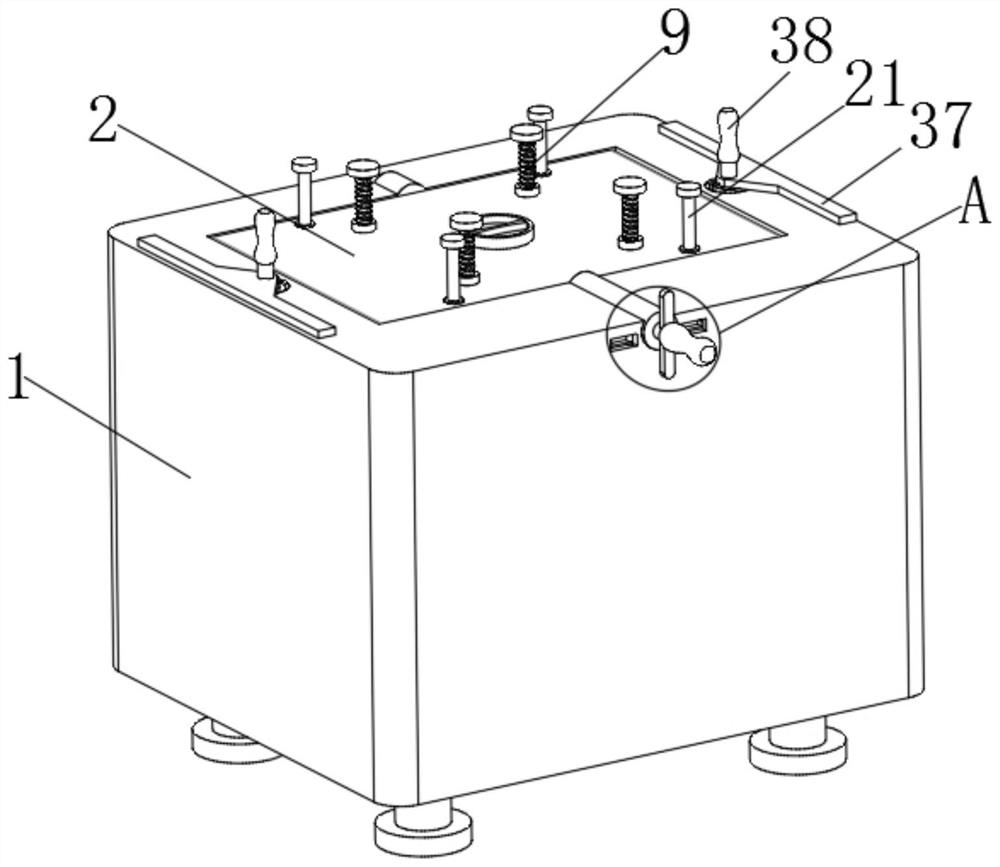 Temperature influence testing device for computer mainboard