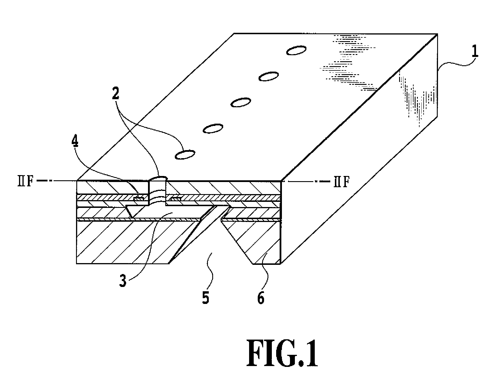 Ink jet print head and method of manufacturing ink jet print head