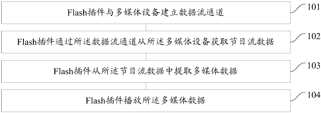 Multimedia data playing method and device