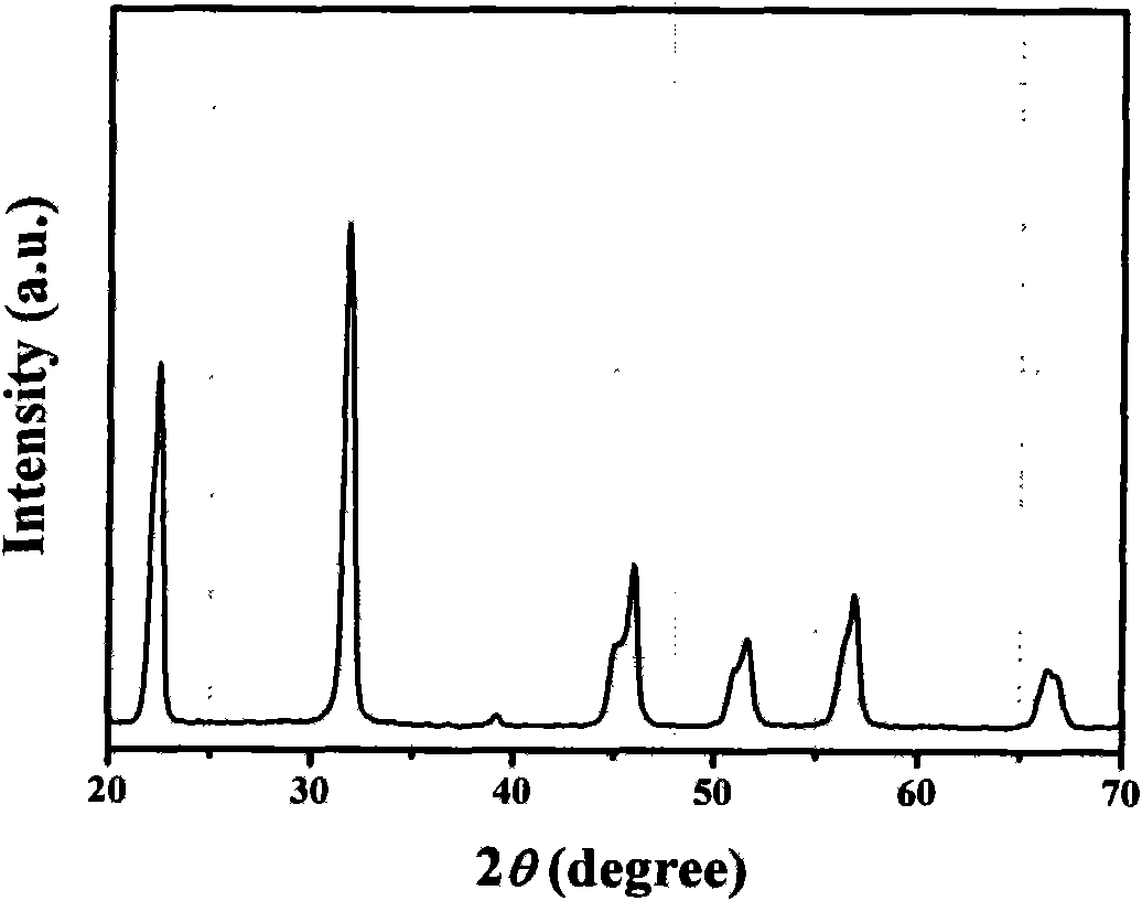 Lead-free piezoceramics-polymer piezoelectric composite material and preparation method thereof