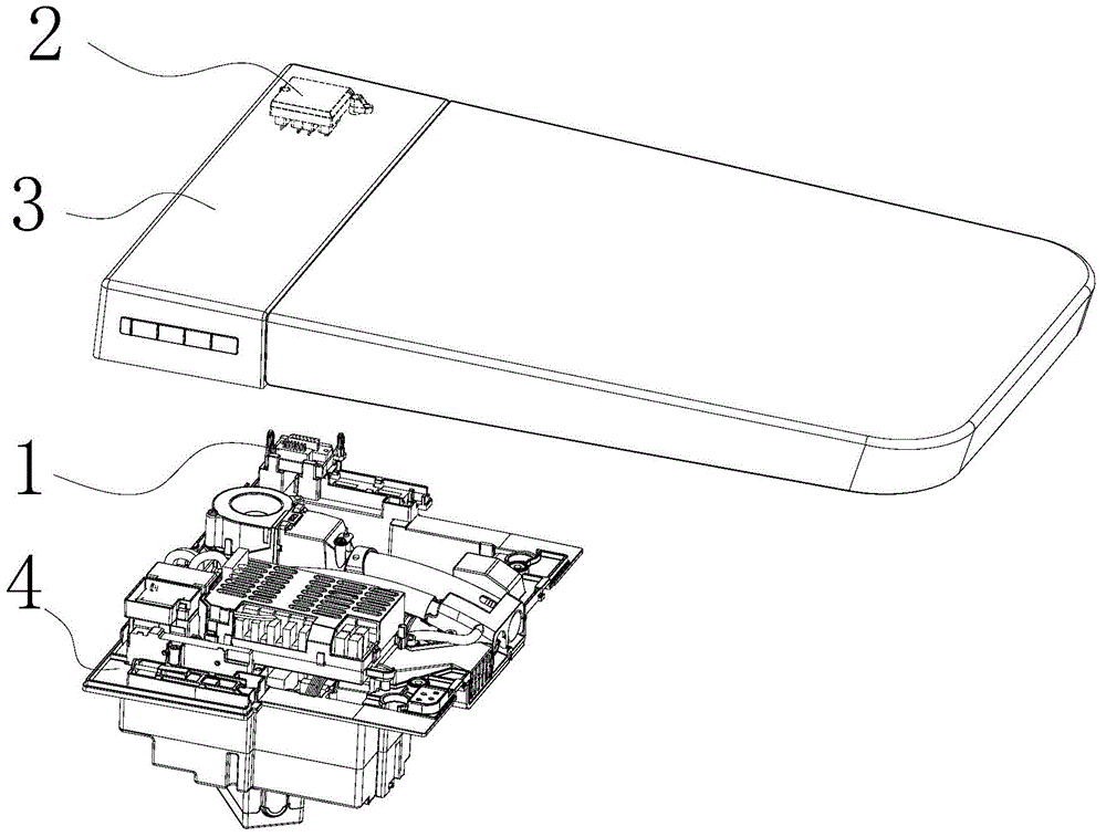 Circuit connecting assembly and intelligent closestool