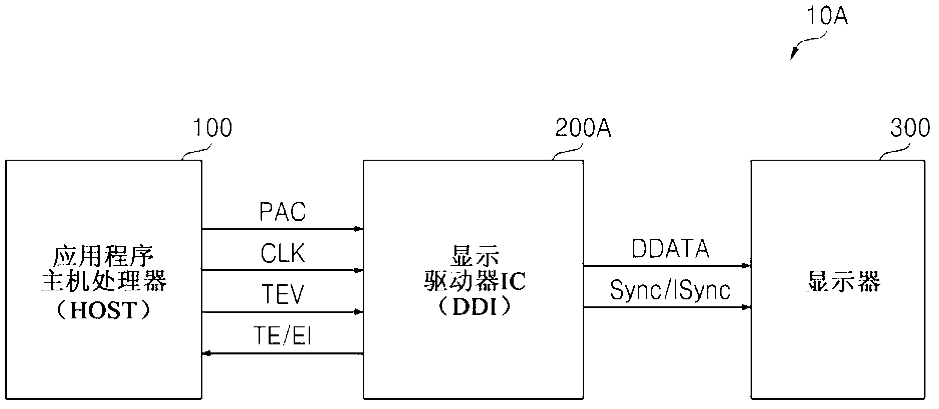 Display driver, operating method thereof, host for controlling the display driver, and system having the display driver and the host