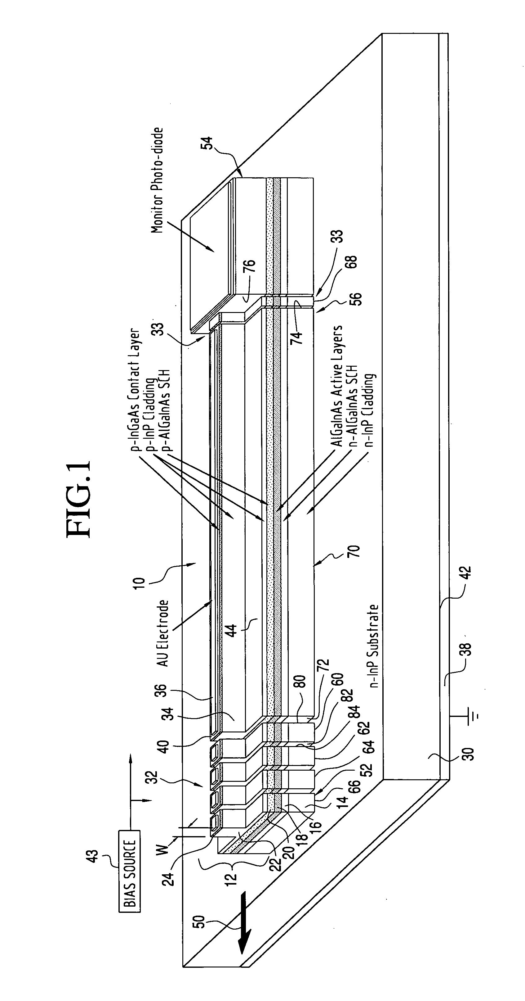 Single longitudinal mode laser diode