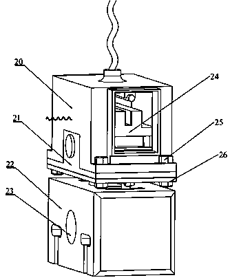 Multi-point three-dimensional electrothermal drawing-pressing composite bending forming device based on independent heat preservation mode