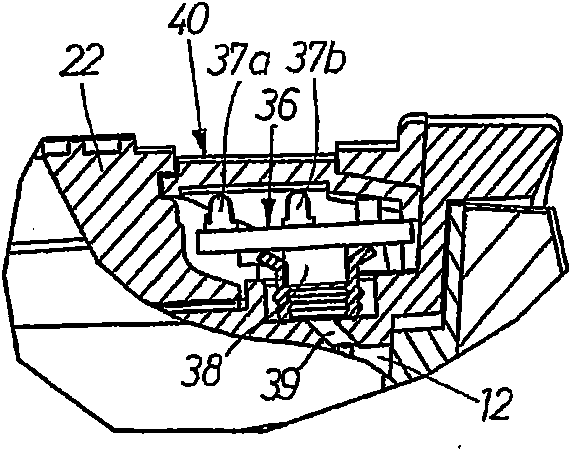 Portable power tool with indicating means for actual operation parameter values