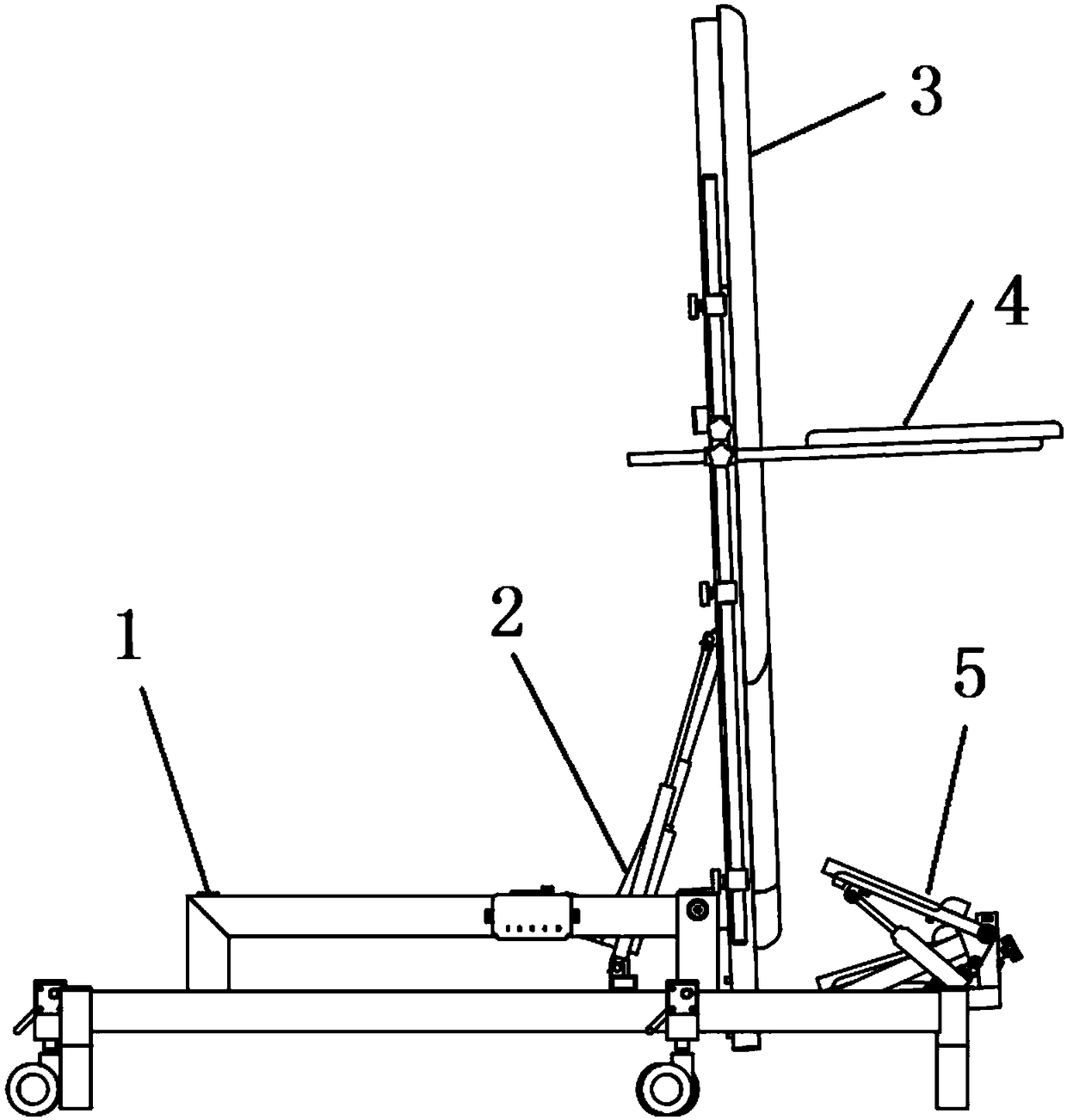 Standing gait rehabilitation system