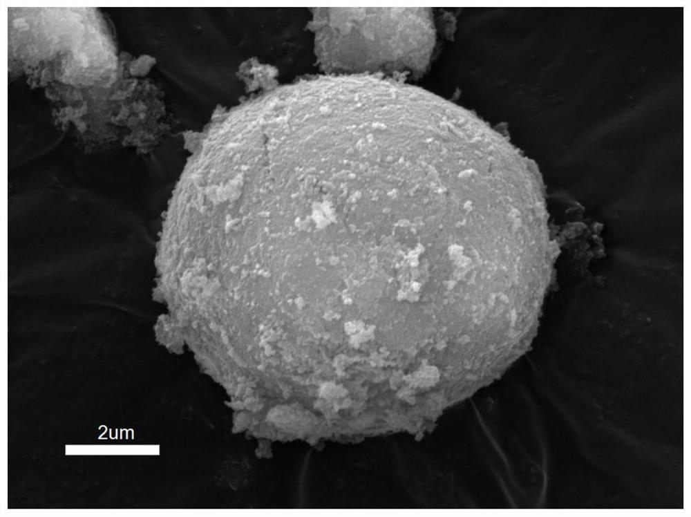 a kind of hals-fe  <sub>3</sub> o  <sub>4</sub> @cComposite materials and their preparation methods and applications