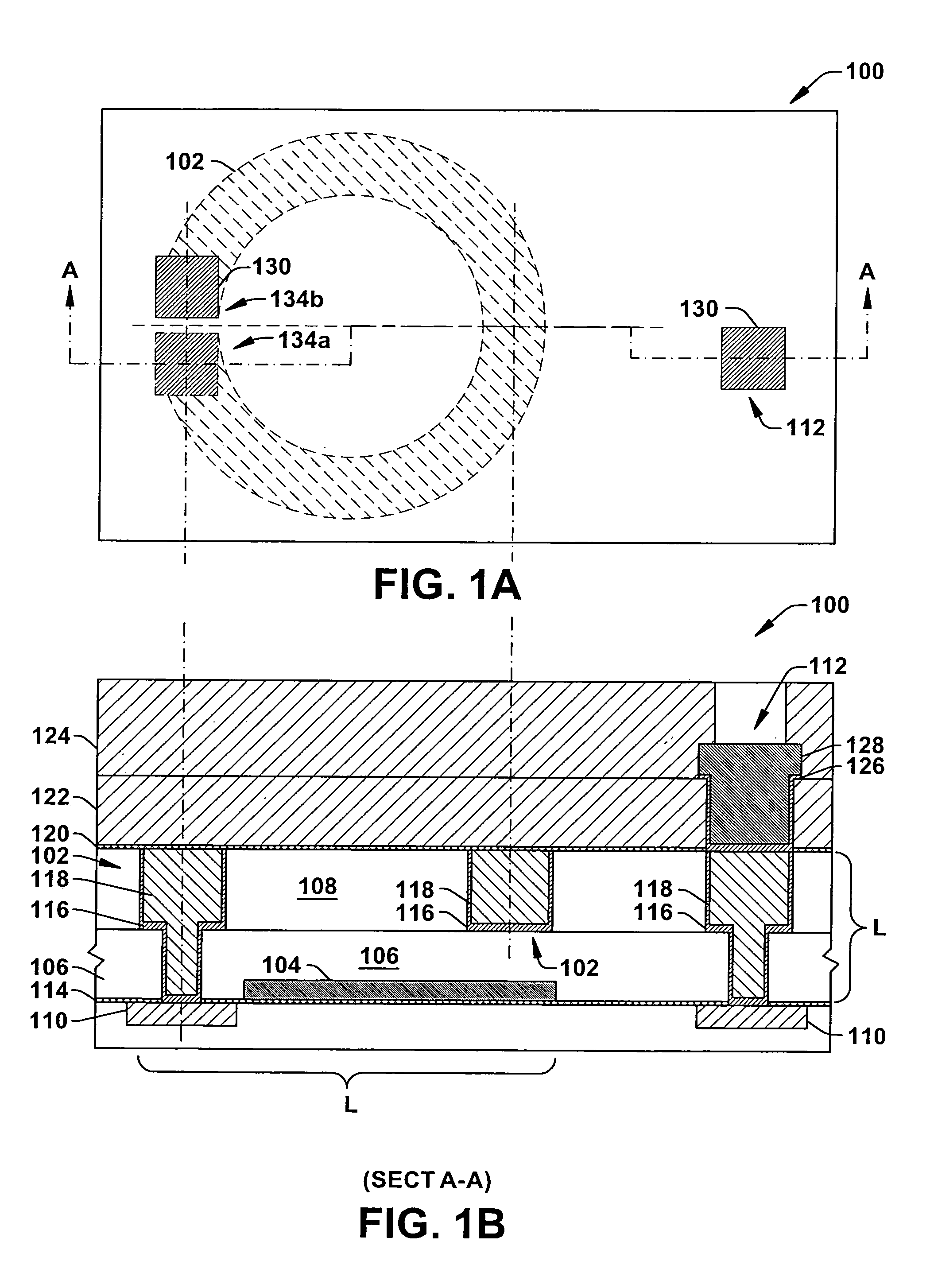 Method to improve inductance with a high-permeability slotted plate core in an integrated circuit