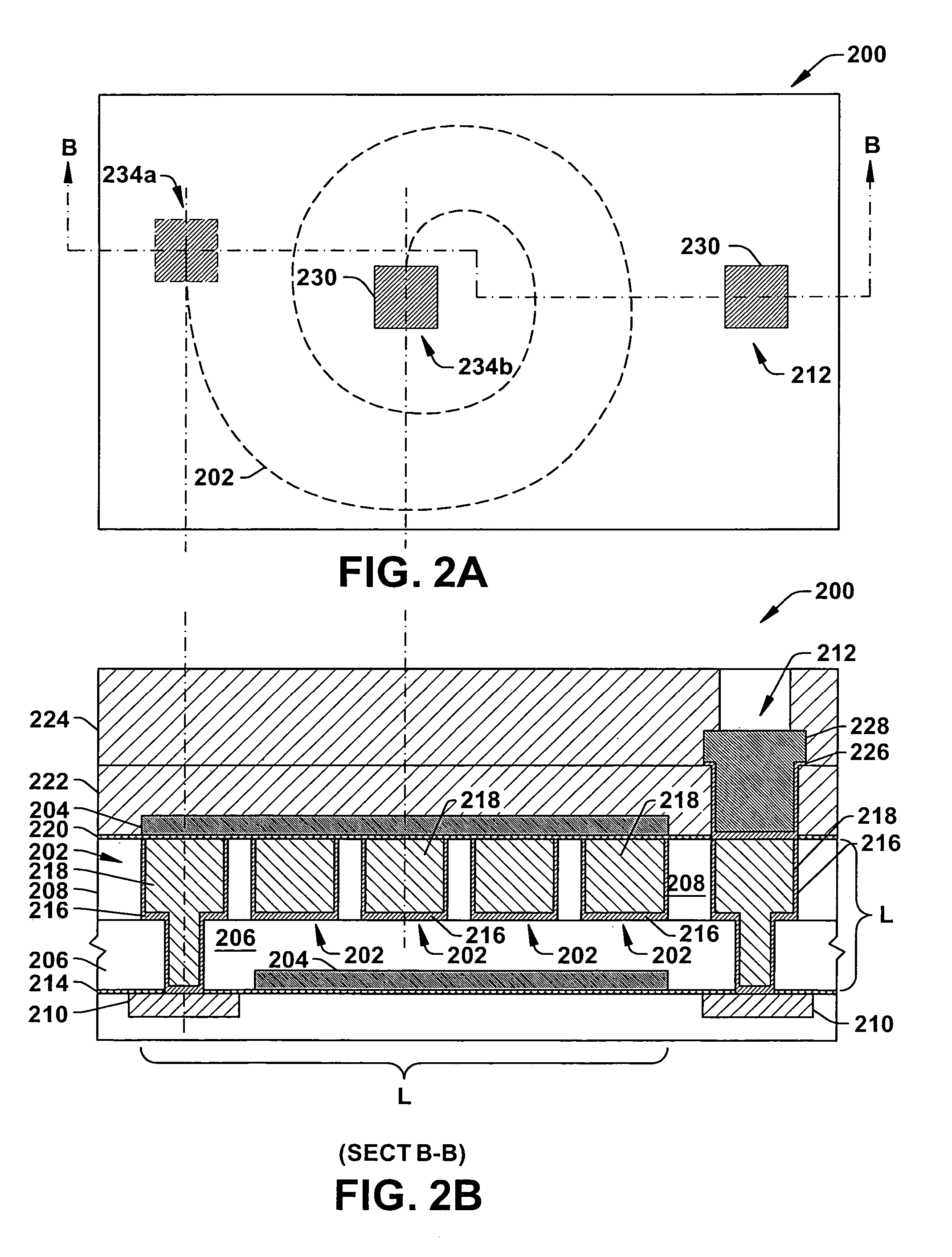 Method to improve inductance with a high-permeability slotted plate core in an integrated circuit