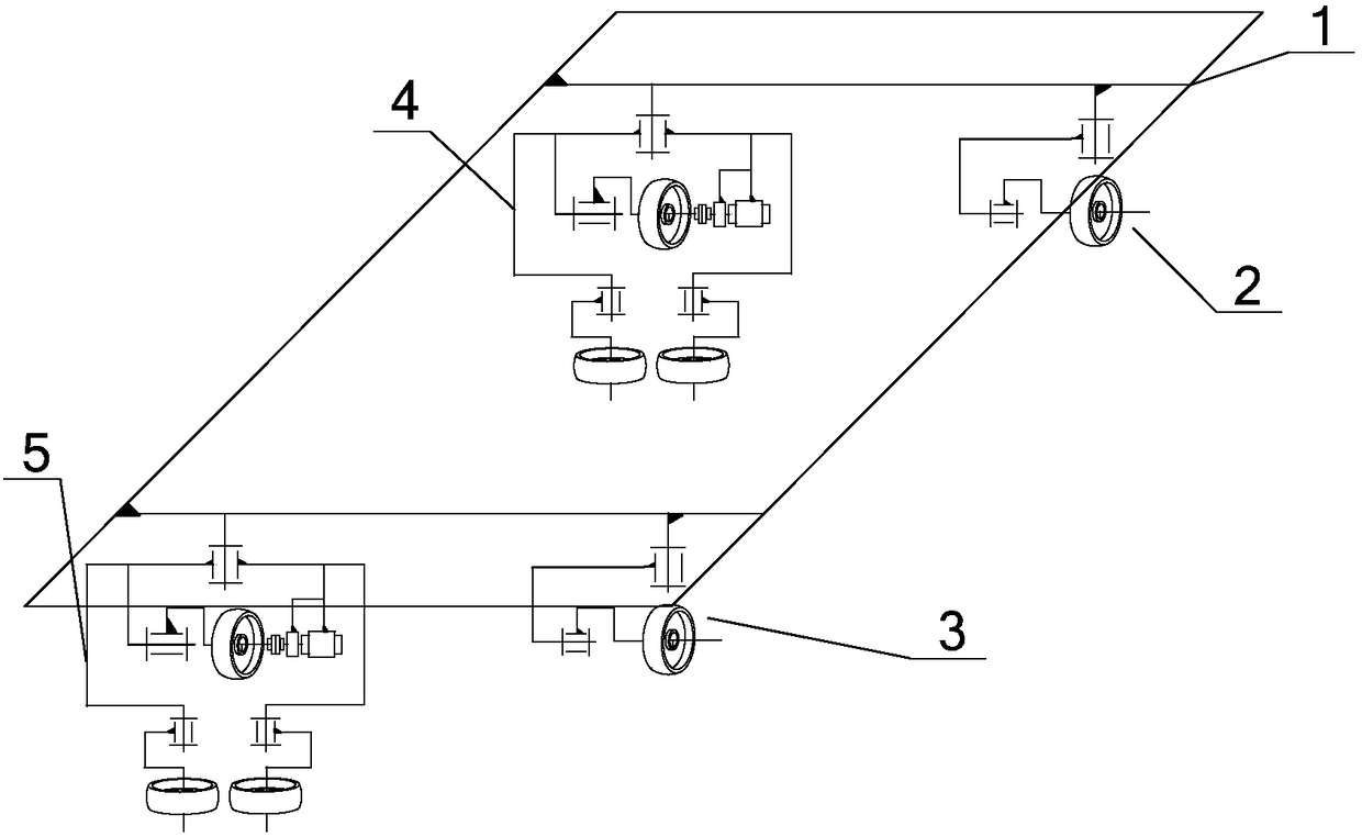 Rail-mounted robot movement mechanism