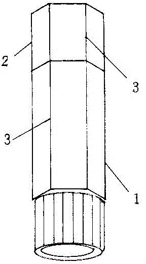 Anti-slipping solid gum bottle