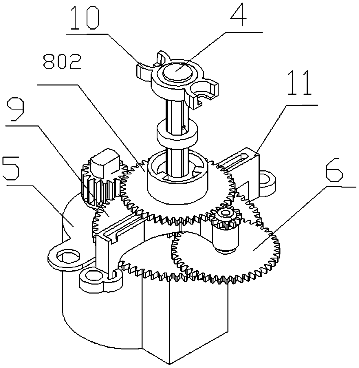 Height-adjustable laser projection clock