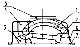 Construction method and combined packaging method of railway rail fastener