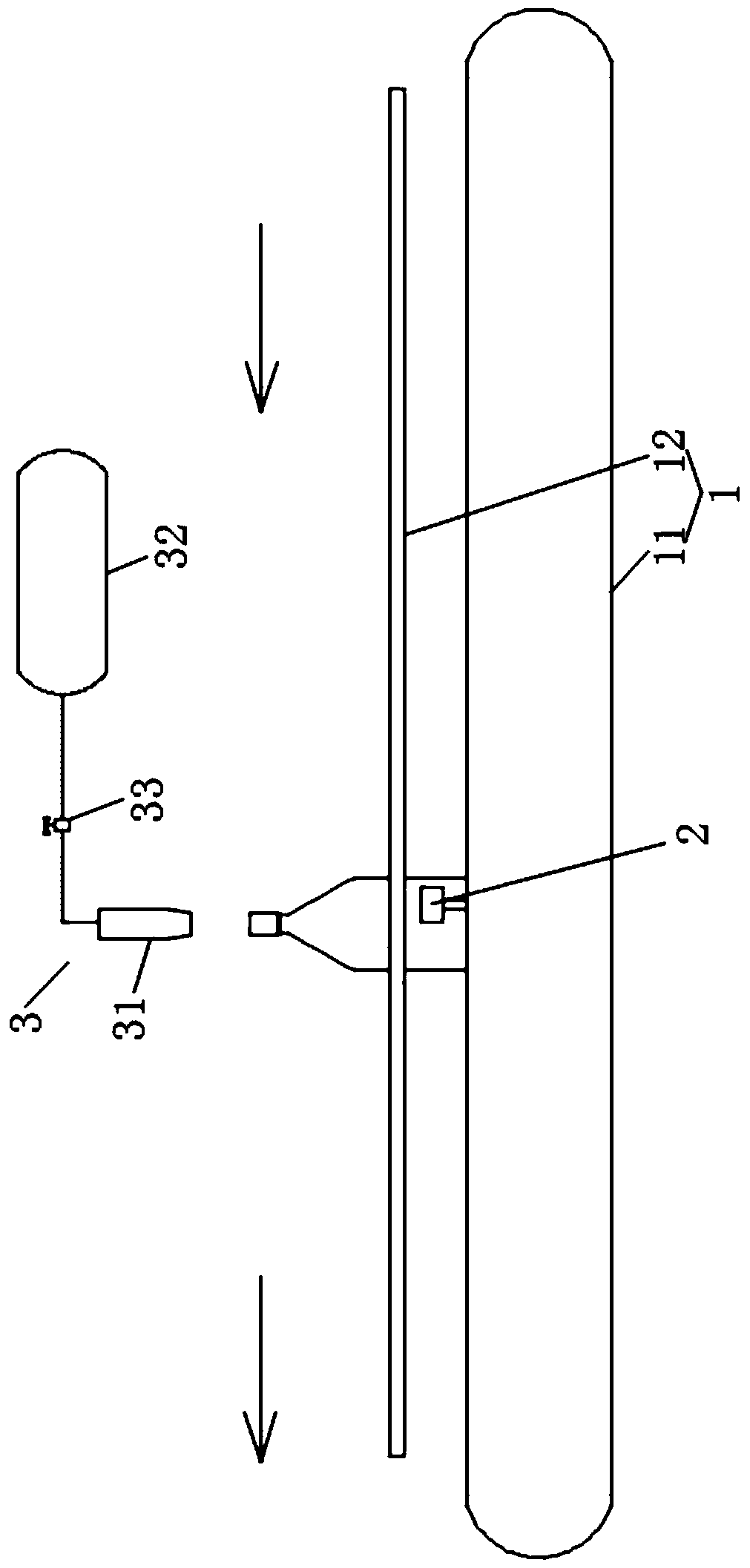 Positioning mechanism of wine bottle after covered