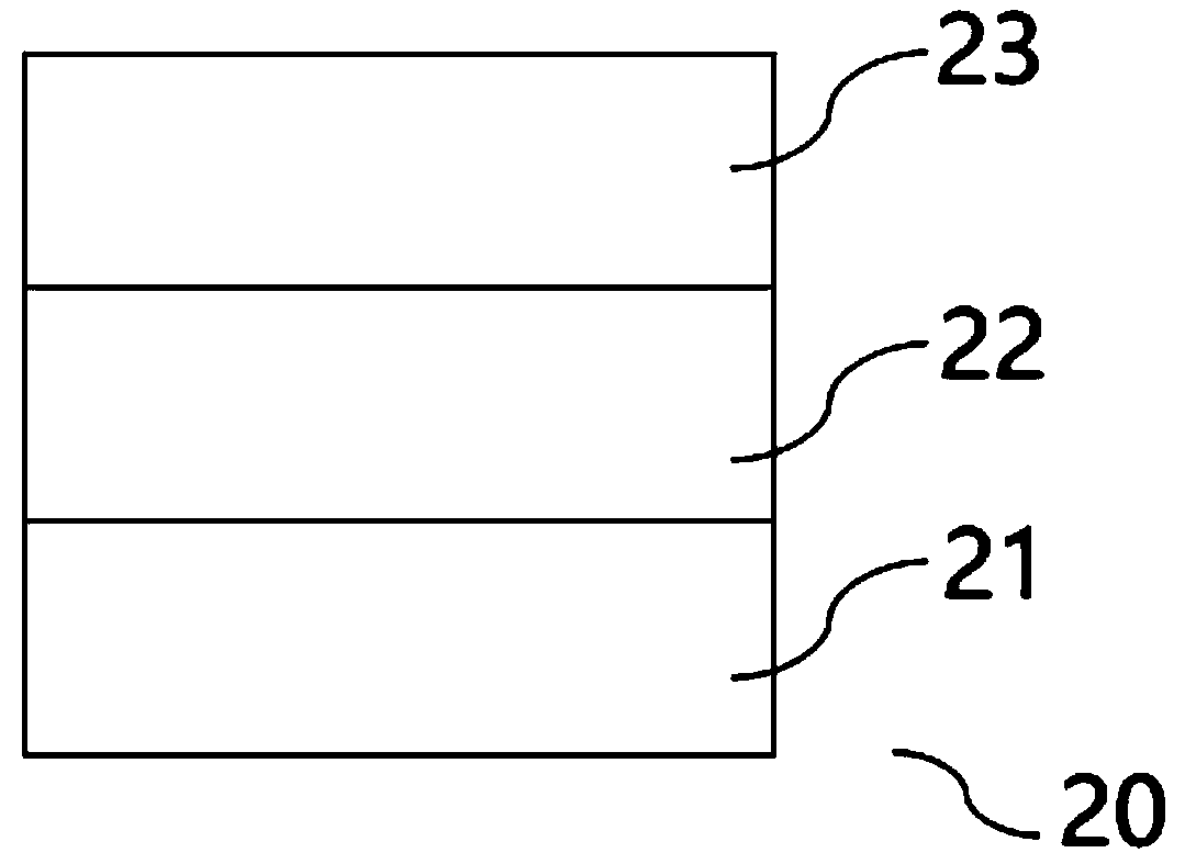 High-permeability three-layer co-extrusion composite film and application thereof