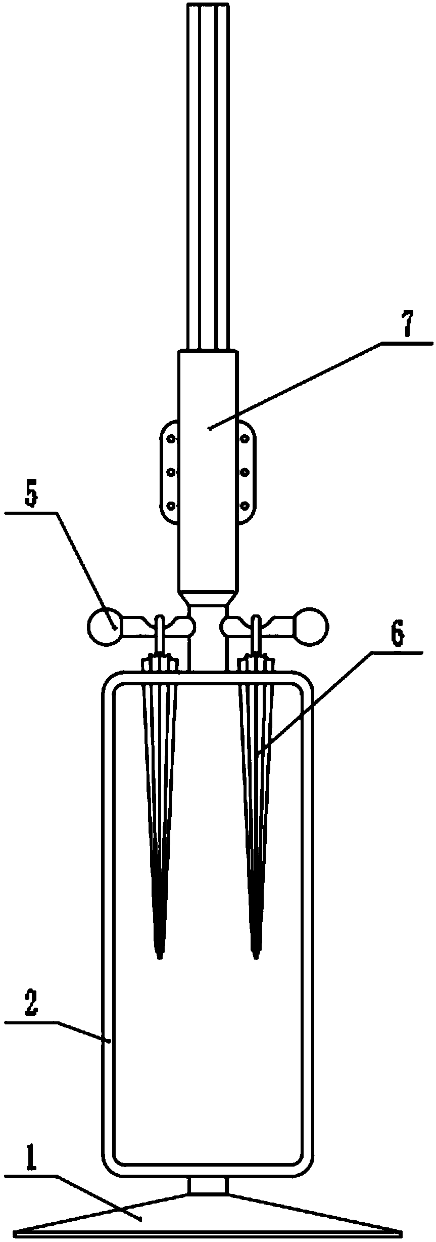 Multifunctional scenic area indication device capable of collecting garbage