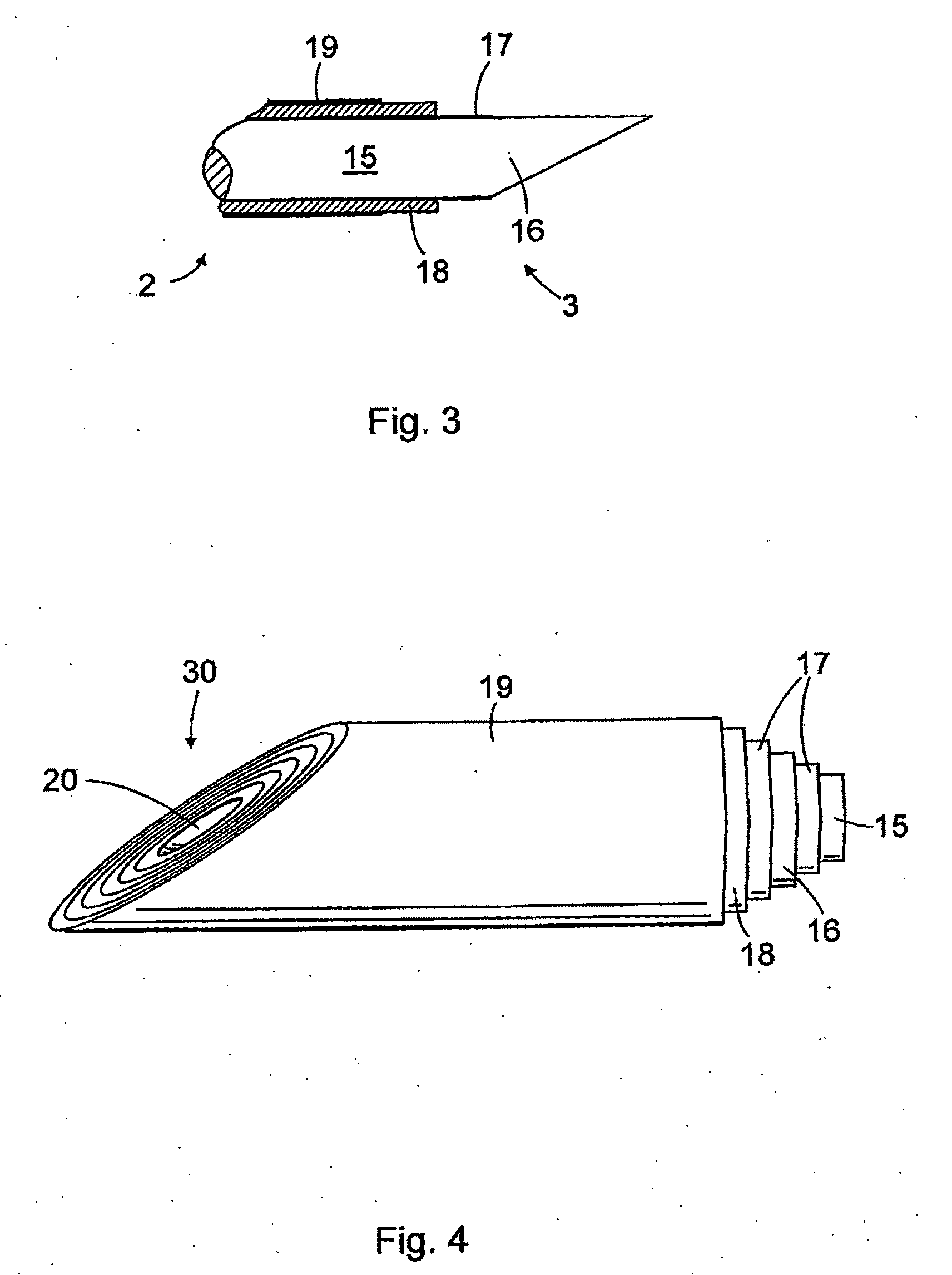 Determining the position of a needle