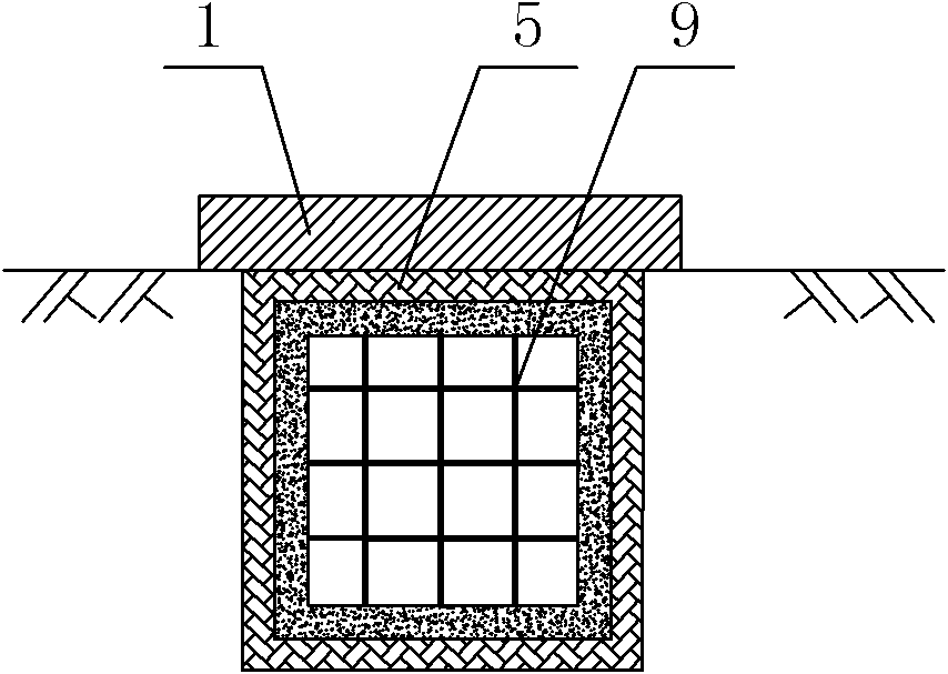 Construction structure and construction method of channel structure