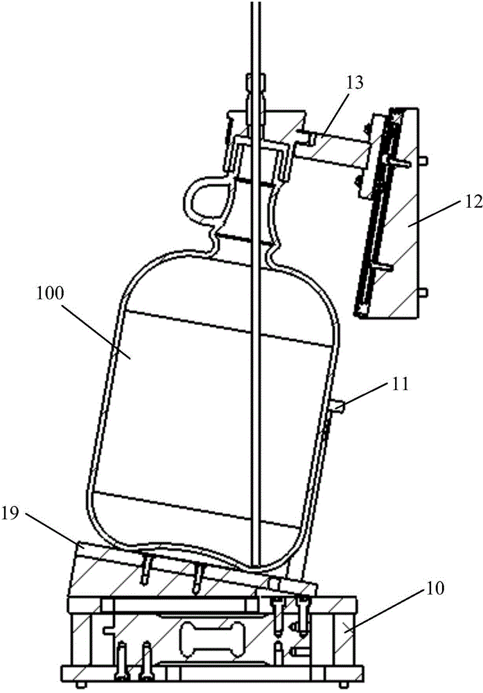 Photoresist bottle holding device