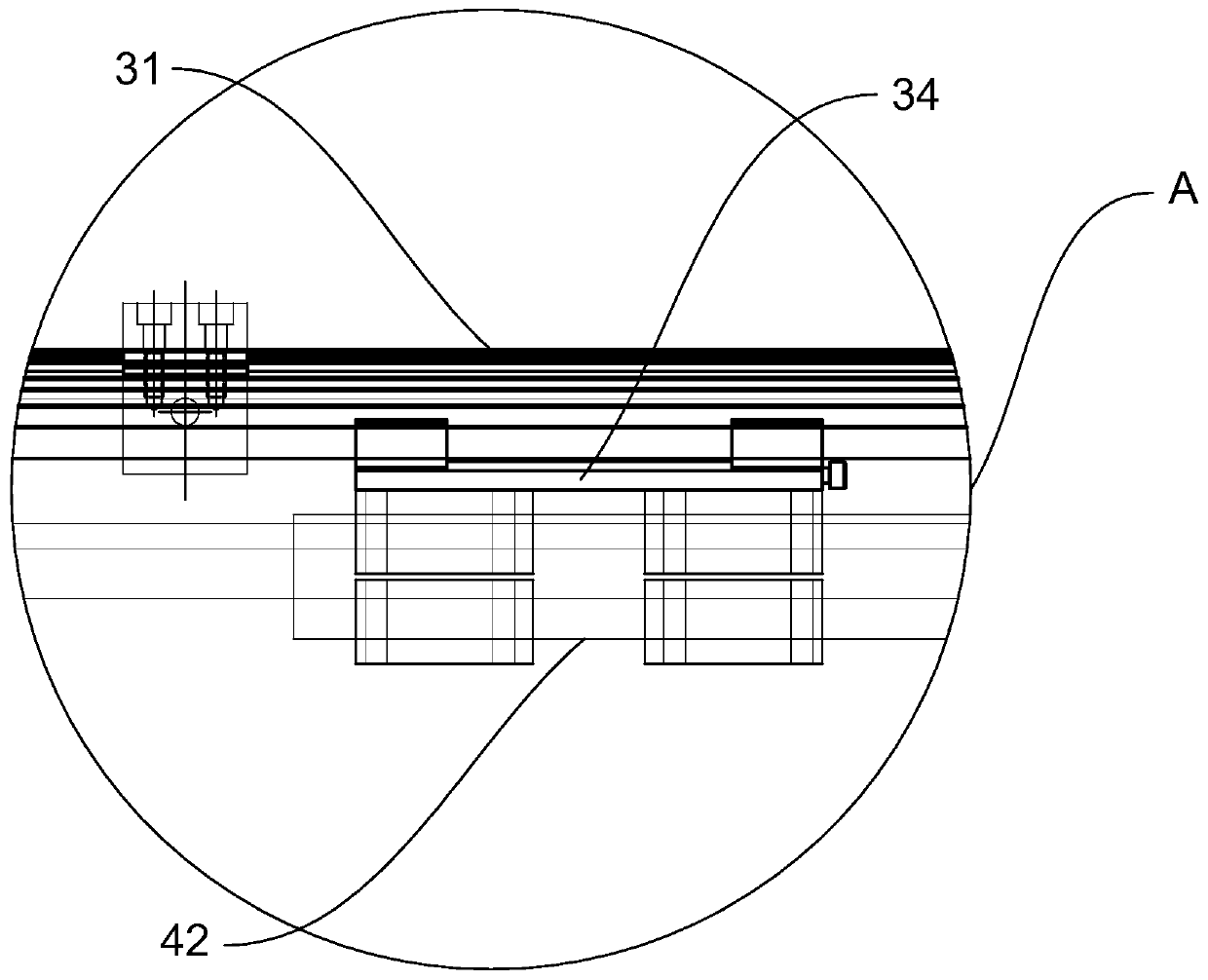 Self-adaptation system for contour of workpiece