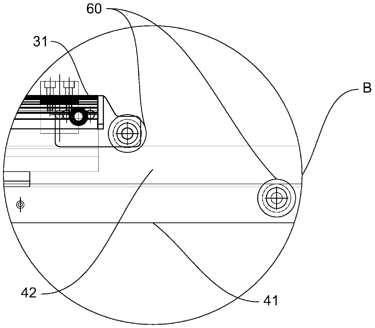 Self-adaptation system for contour of workpiece