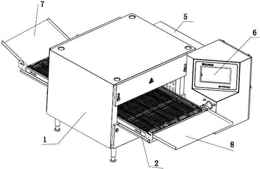 Dried fruit multi-stage drying equipment