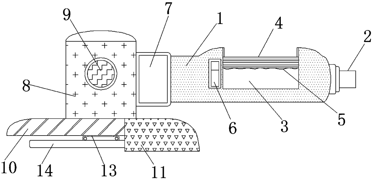 Hardware polishing machine capable of preventing eye injury