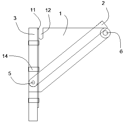 Construction method for pouring constructional column concrete