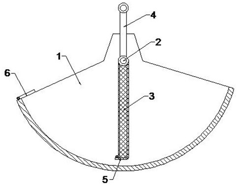 A manual mechanical cleaning device