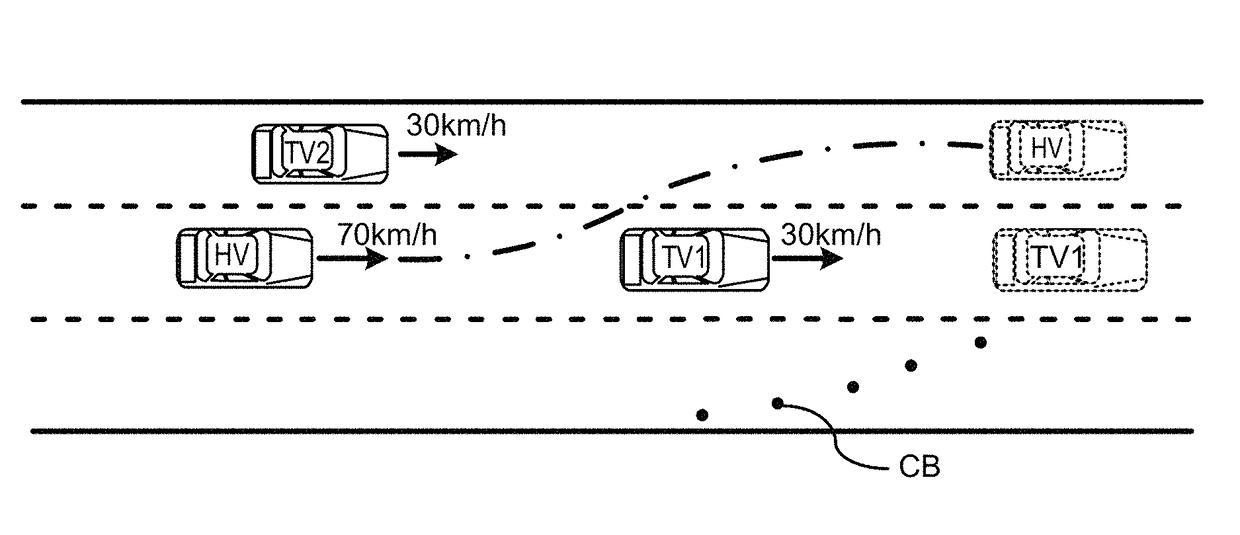 Reactive path planning for autonomous driving