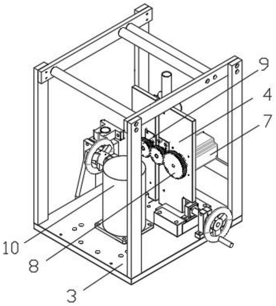 Drying and slitting device based on radix astragali decoction piece processing