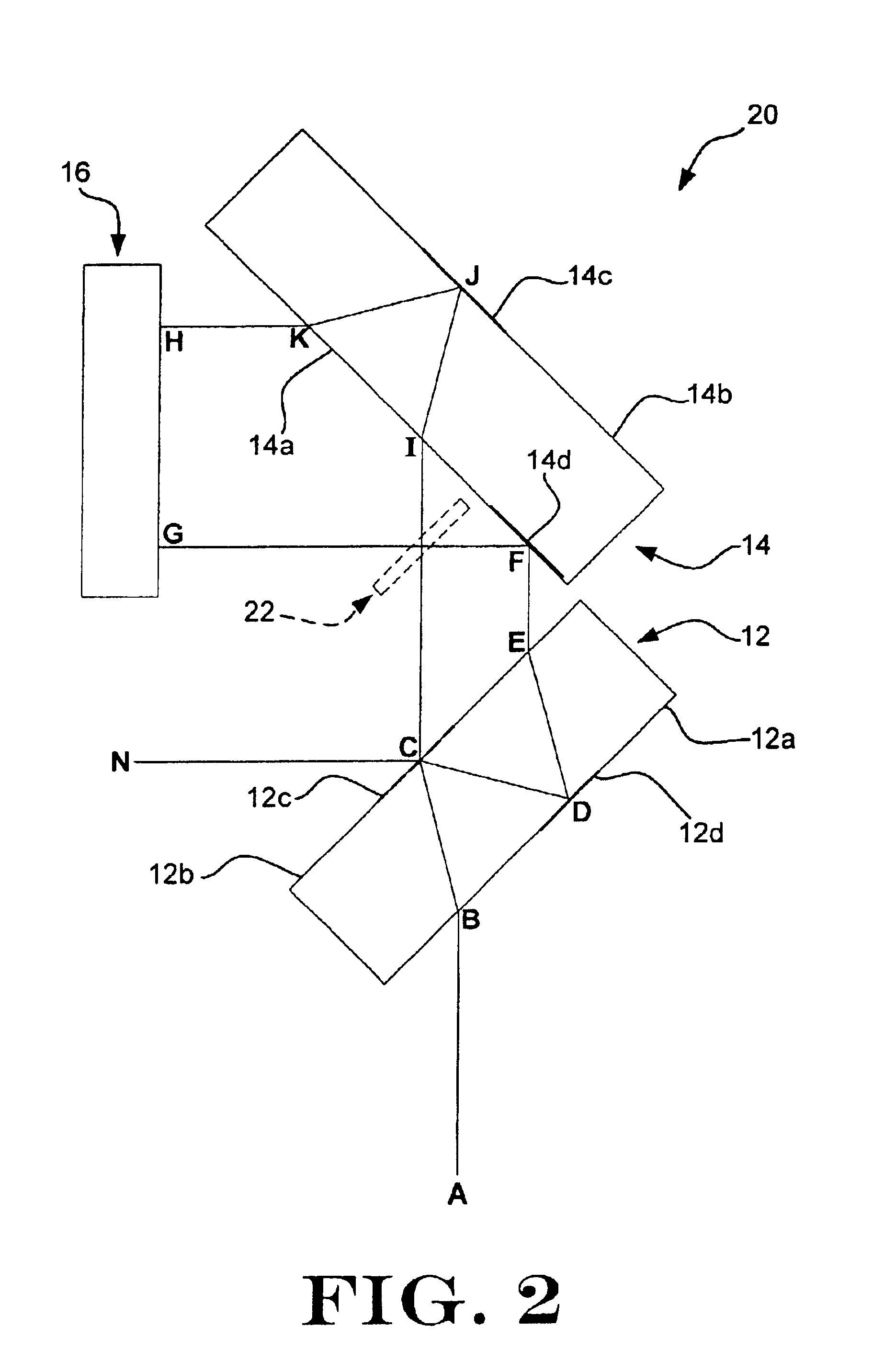 Interferometer spectrometer with reduced alignment sensitivity