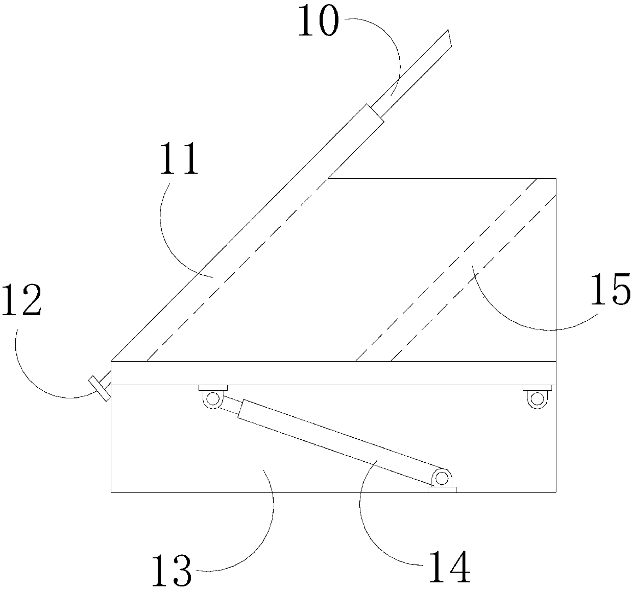 Sand screening facility capable of scraping sand on belt and characterized by being adjustable in separation distance between scraping plate and belt