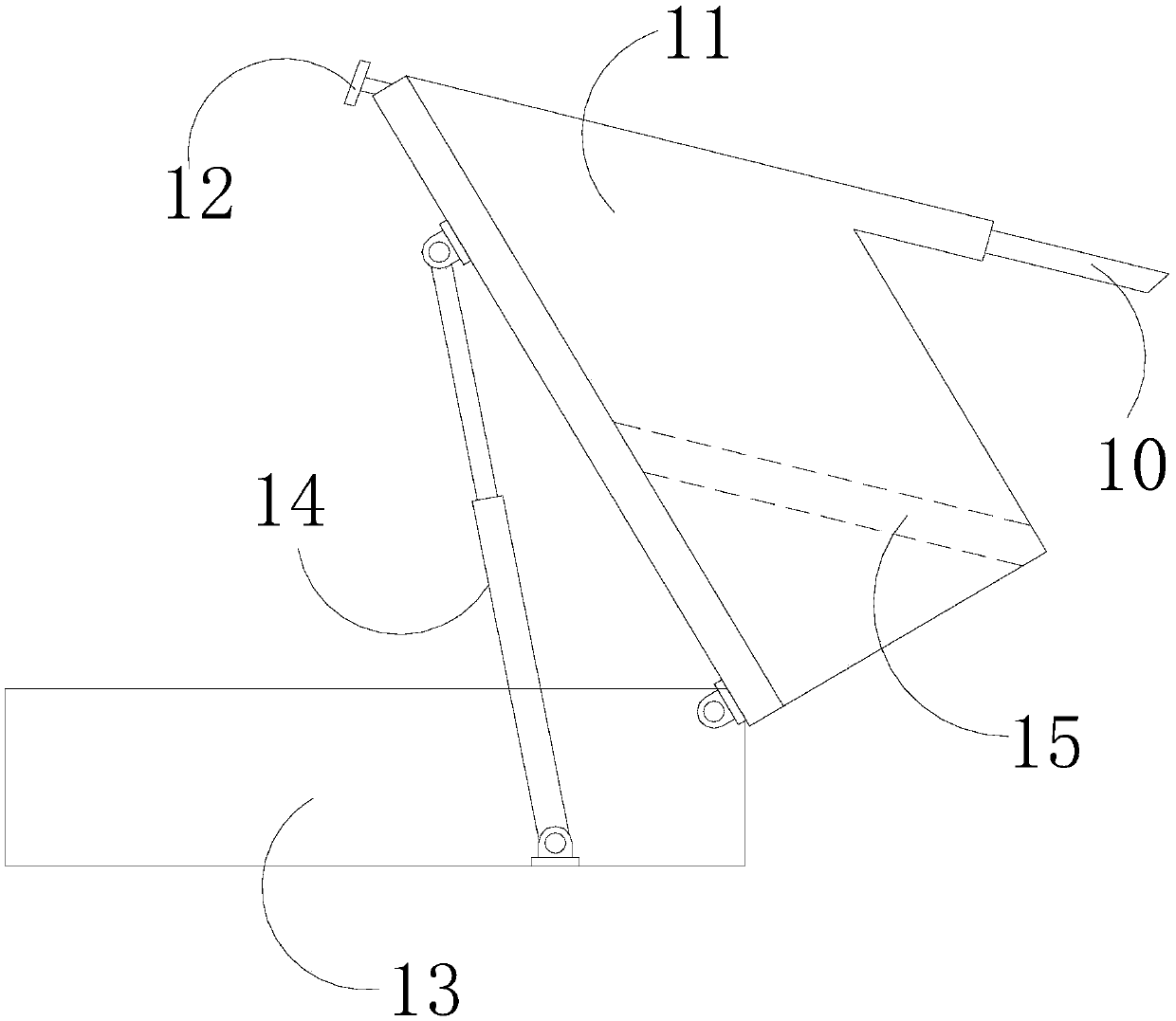 Sand screening facility capable of scraping sand on belt and characterized by being adjustable in separation distance between scraping plate and belt