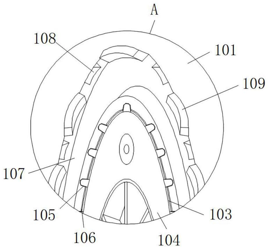 Energy-saving sweeping brush convenient to replace and connecting assembly thereof