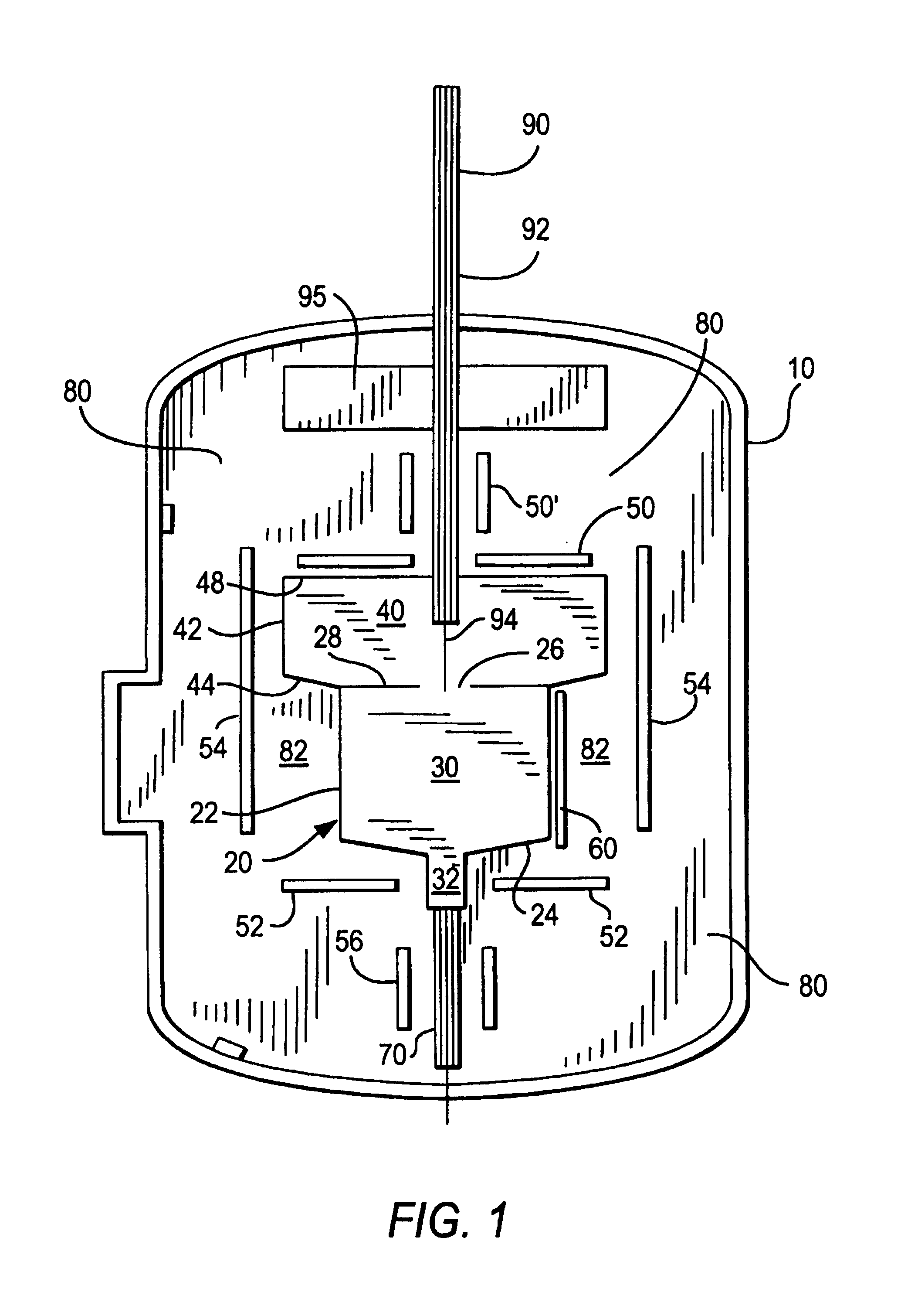 Method and device for growing large-volume oriented monocrystals