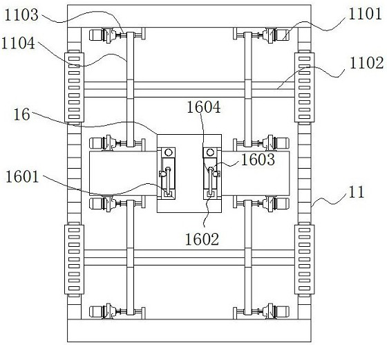 Automatic pressing equipment with anti-deviation structure for machining of electronic parts and components