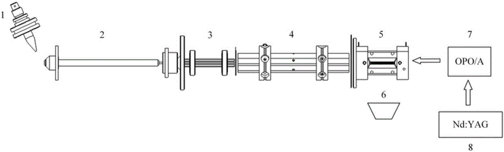 Ion trap mass analyzer based infrared light dissociation spectrograph