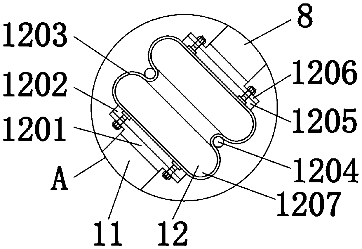 Fabricated building support with anti-seismic function